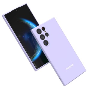 کاور مدل سیلیکونی ( داخل مخمل ) مناسب برای گوشی موبایل سامسونگ Galaxy S24 Ultra