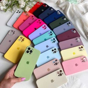 کاور مدل سیلیکونی ( داخل مخمل ) مناسب برای گوشی موبایل اپل Iphone 6 Plus
