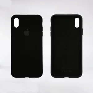 کاور مدل سیلیکونی ( داخل مخمل ) مناسب برای گوشی موبایل اپل Iphone X / XS