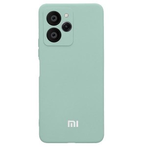 کاور مدل سیلیکونی ( داخل مخمل ) مناسب برای گوشی موبایل شیائومی Redmi 12