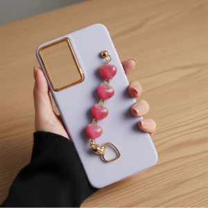 کاور  مدل  آویز دار قلبی مناسب برای گوشی موبایل سامسونگ Galaxy A22 4G