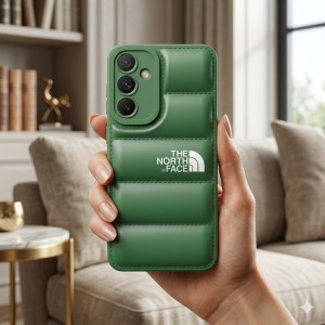 قاب سامسونگ Galaxy A16 مدل پافر طرح‌دار  ( The North Face )