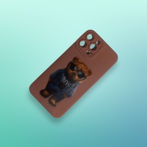 کاور مدل سیلیکونی طرحدار ( داخل مخمل ) مناسب برای گوشی موبایل اپل iphone 13 pro max با بهترین کیفیت و بهترین قیمت