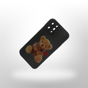 کاور مدل سیلیکونی طرحدار ( داخل مخمل ) مناسب برای گوشی موبایل اپل iphone 13 pro max