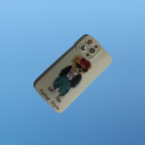 کاور مدل سیلیکونی طرحدار ( داخل مخمل ) مناسب برای گوشی موبایل اپل iphone 11 pro max با بهترین کیفیت و بهترین قیمت