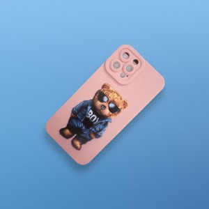 کاور مدل سیلیکونی طرحدار ( داخل مخمل ) مناسب برای گوشی موبایل اپل Iphone 12 Pro Max