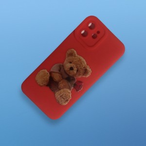 کاور مدل سیلیکونی طرحدار ( داخل مخمل ) مناسب برای گوشی موبایل اپل Iphone 12