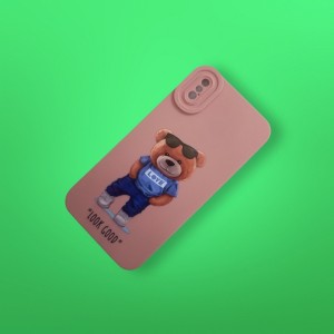 کاور مدل سیلیکونی طرحدار ( داخل مخمل ) مناسب برای گوشی موبایل اپل Iphone XS / Iphone X