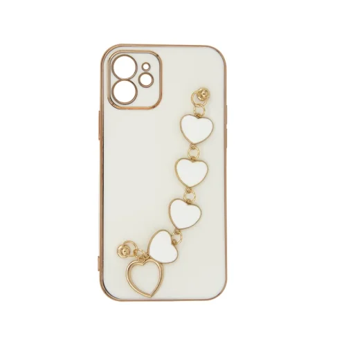 کاور مدل MyCase آویز دار قلبی مناسب برای گوشی موبایل اپل Iphone 12