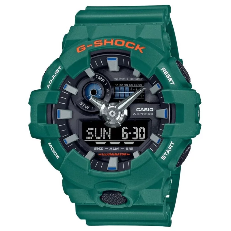 ساعت مچی مردانه جیشاک مدل GA-700SC-3ADR
