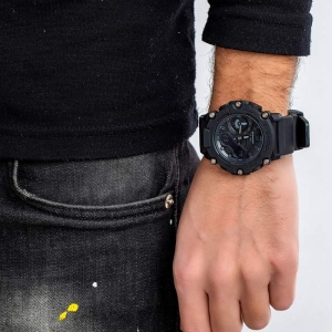 ساعت مچی مردانه جی شاک مدل GA-2200BB-1ADR