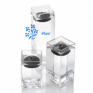 شمع روی آب مشکی