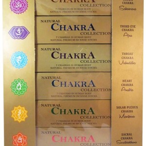 عود دست ساز هفت چاکرا Natural Chakra Collection (هفت بسته عود)