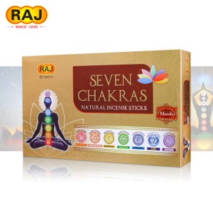 عود دست ساز  هفت چاکرا seven chakras(هفت بسته عود)