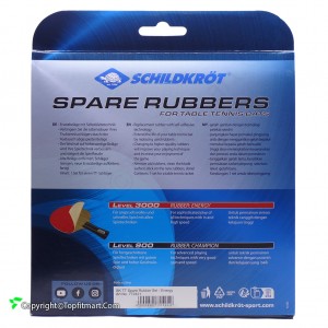 رویه چرم راکت پینگ پنگ دونیک شیلدکروت مدل ENERGY 3000 بسته 2 عددی