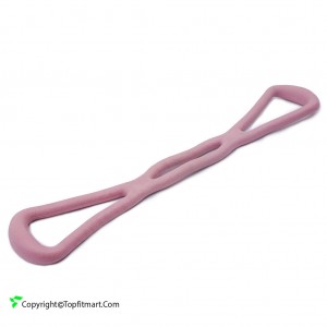 کش تمرین سیلیکونی یوگا مدل EIGHT-SHAPED YOGA ELASTIC BAND