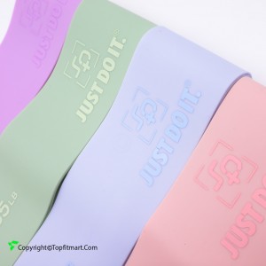 کش لوپ سیلیکونی اسپرت پلاس مدل HIP BAND-4 بسته 4 عددی