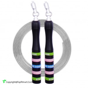 طناب ورزشی حرفه‌ای تیائو یو  مدل دسته فلزی کراسفیت  Tiao Yue-001
