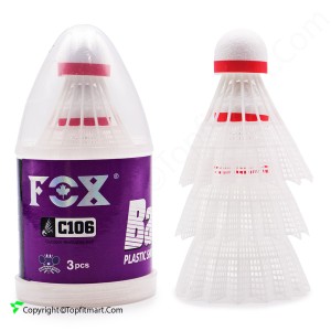توپ بدمینتون فاکس مدل پی یو C-106 بسته 3 عددی
