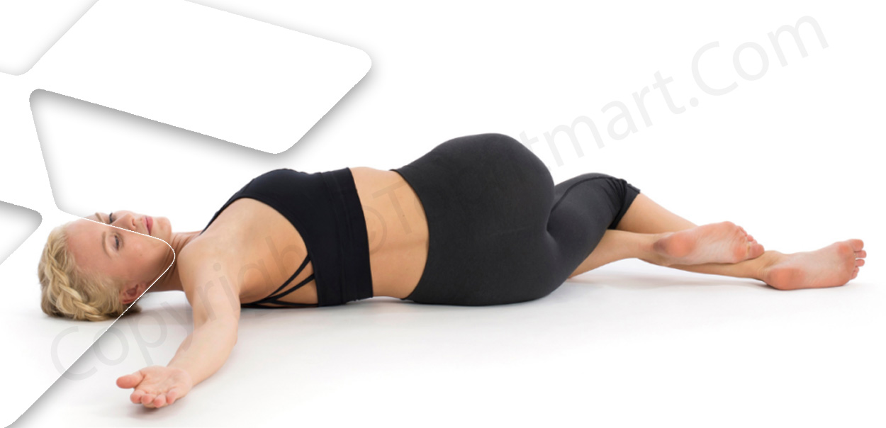 Supta Matsyendrasana-یوگا برای خواب