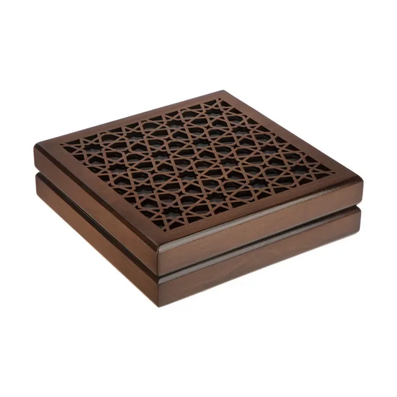 شکلات خوری  چوبی تشریفات  مدل خاطره کد BT032