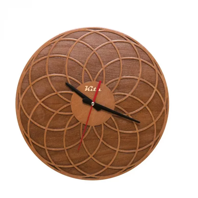 ساعت دیواری  چوبی  طرح کلاسیک   کد ck606c