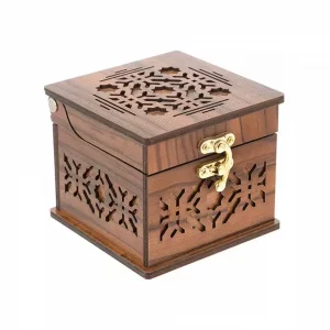 جعبه پذیرایی چوبی سری نگین کد BF009G