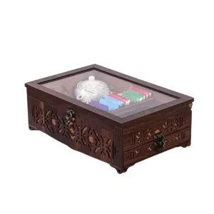 پک هدیه چوبی دمنوش کد PH5516