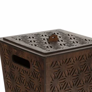 سطل زباله چوبی ام دی اف کد BF011G