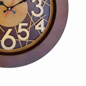 ساعت دیواری چوبی  مدل رویال   کد Cks602