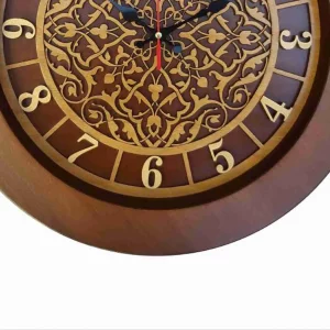 ساعت دیواری چوبی  مدل رویال   کد Cks613