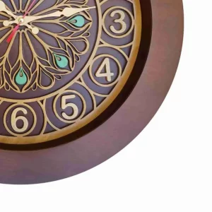 ساعت دیواری چوبی مدل رویال   کد Cks615