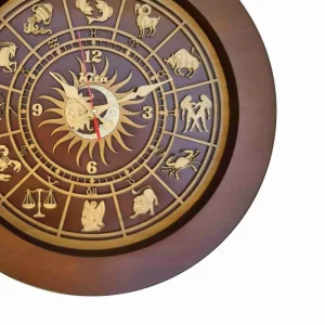 ساعت دیواری چوبی مدل رویال       کد Cks617