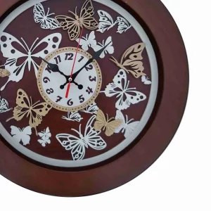 ساعت دیواری چوبی مدل رویال کد Cks622