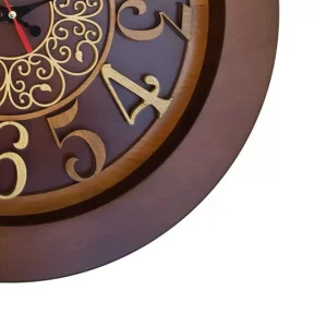 ساعت دیواری چوبی مدل رویال کد Cks623