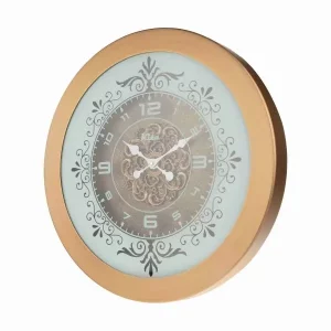 ساعت دیواری چوبی ویترایل کد t662
