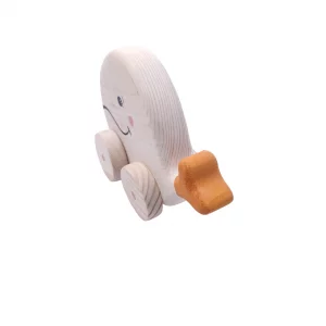 اسباب بازی چوبی طرح ماهی چرخدار کد WD5871