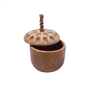 قندان چوبی قطر 9 سانتی متر کد WD5876