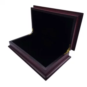 جعبه چوبی صنایع دستی زعفران نگارگری کد BW5512
