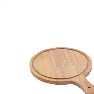 زیر لیوانی گرد دسته دار چوبی کد WD5598