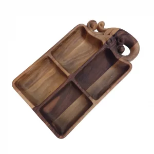 اردو خوری چهارخانه چوبی منبت مارال کد WD5669