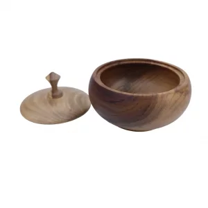 قندان خمره ای چوبی کد WD5643