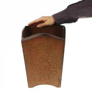 سطل زباله جوبی طرح برگ کد BT064