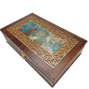 جعبه چوبی هدیه مهرگان کد BW5513