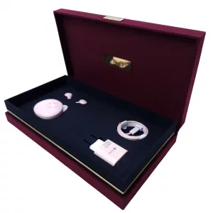 جعبه هدیه مخمل طرح هاردباکس کد BJ5507