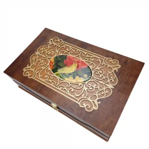 جعبه چوبی هدایا مدل چکاوک BW5501
