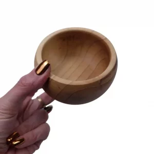 کاسه چوبی قطر 10 سانتی متر خمره ای کدWD5528
