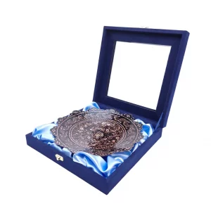 بشقاب صنایع دستی سایز 25 الماس تراش کد PI5514