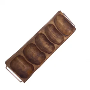 اردوخوری پنج خانه دسته فلزی کد WD5683