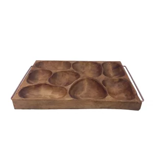 اردوخوری هشت خانه دسته فلزی کد WD5686